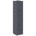 Solar LED Pathway Light 2 pcs Anthracite Cold Rolled Steel