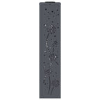 Solar LED Pathway Light 2 pcs Anthracite Cold Rolled Steel