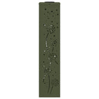 Solar LED Pathway Light 2 pcs Olive Green Cold Rolled Steel