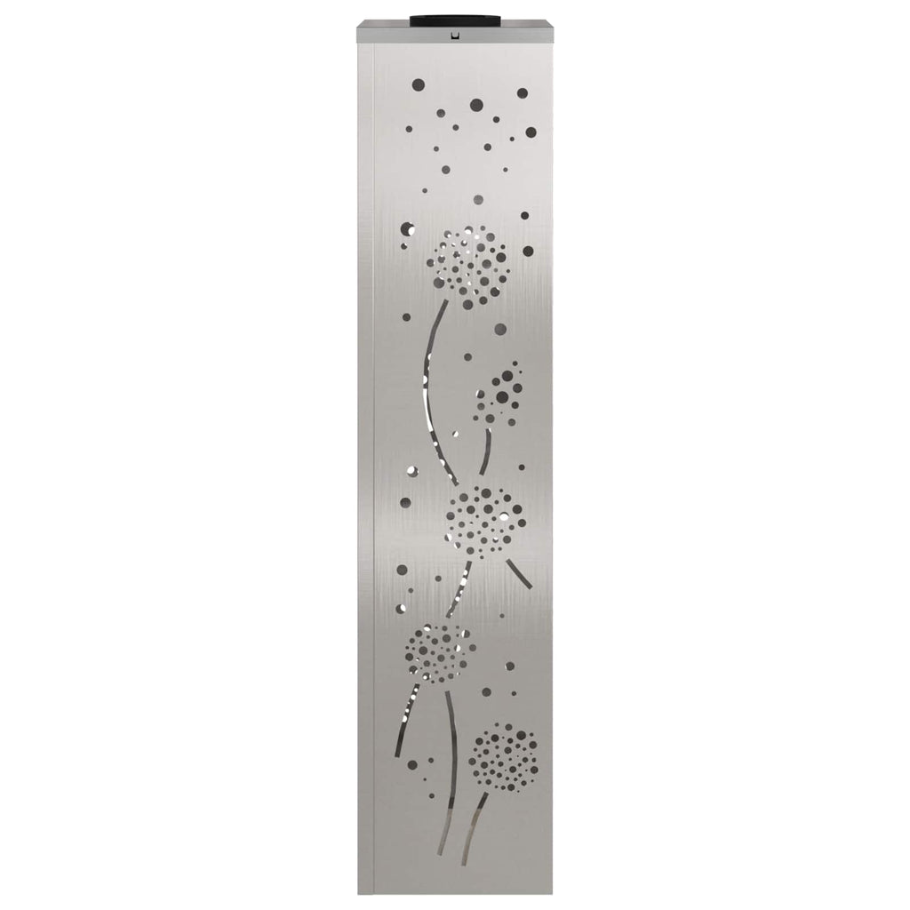 Solar LED Pathway Light 2 pcs Stainless Steel Stainless Steel