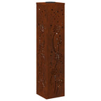 Solar LED Pathway Light 2 pcs Corten Steel Corten Steel