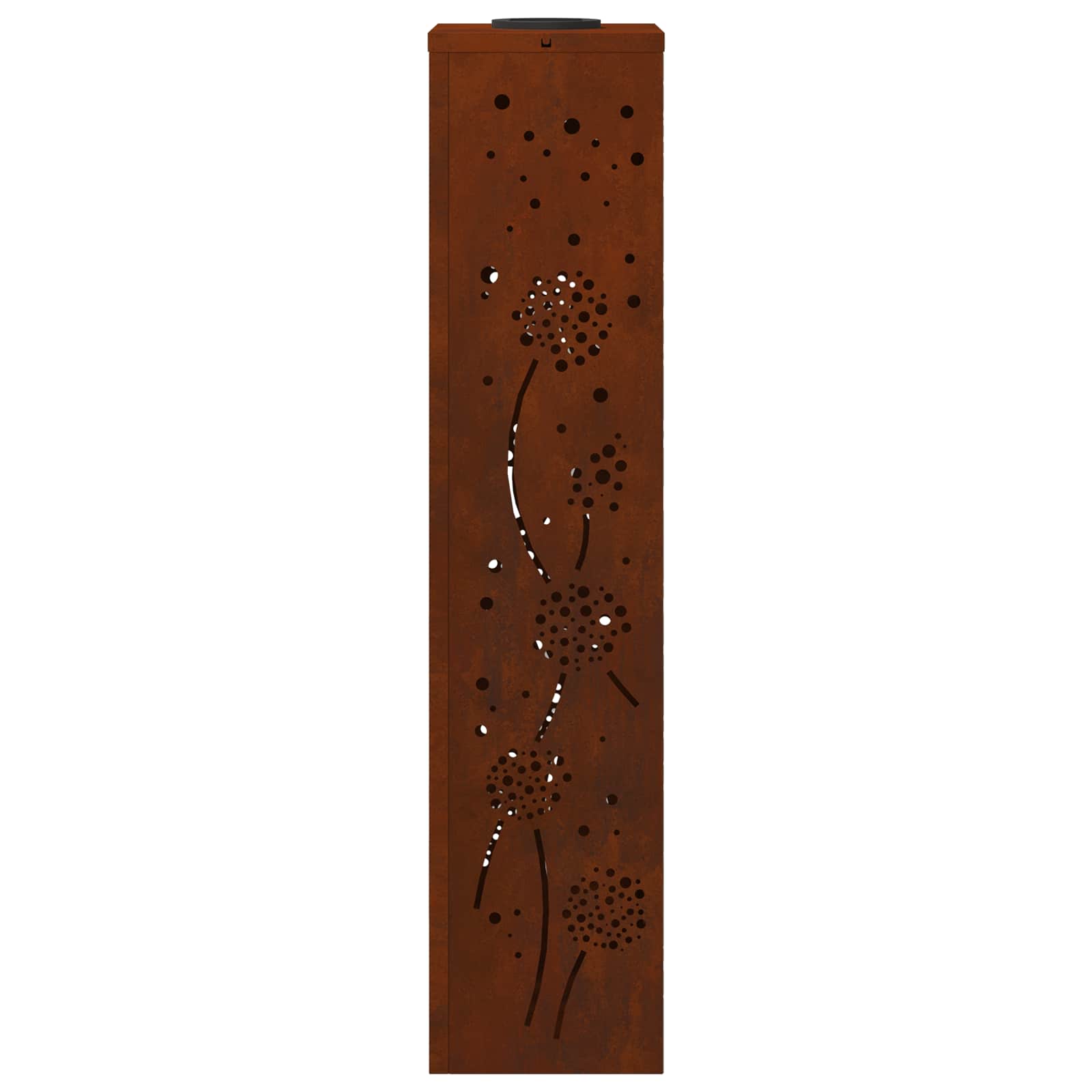 Solar LED Pathway Light 2 pcs Corten Steel Corten Steel