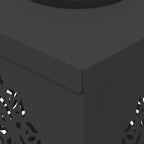 Solar LED Pathway Light 2 pcs Black Cold Rolled Steel