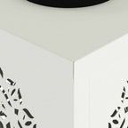 Solar LED Pathway Light 2 pcs White Cold Rolled Steel