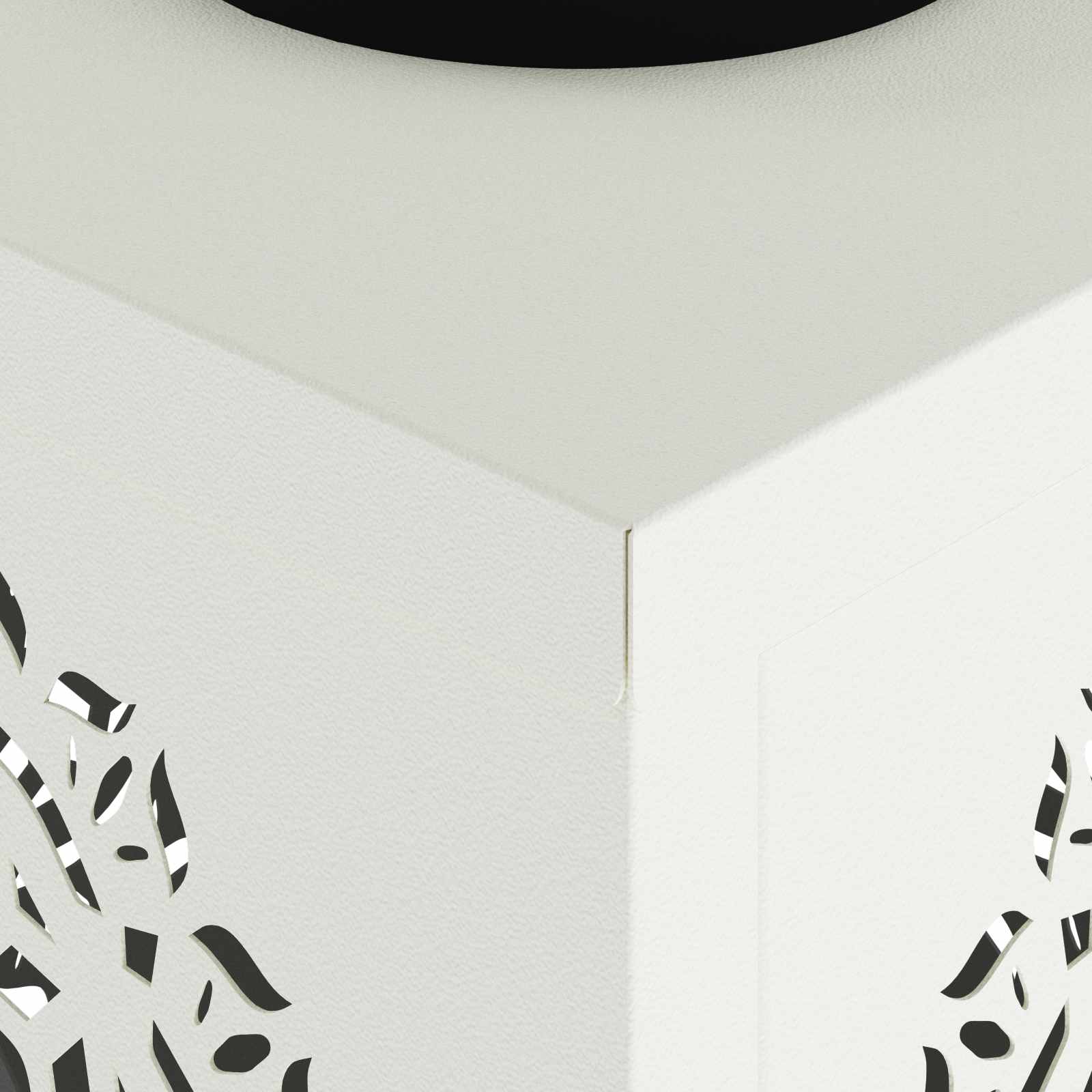 Solar LED Pathway Light 2 pcs White Cold Rolled Steel