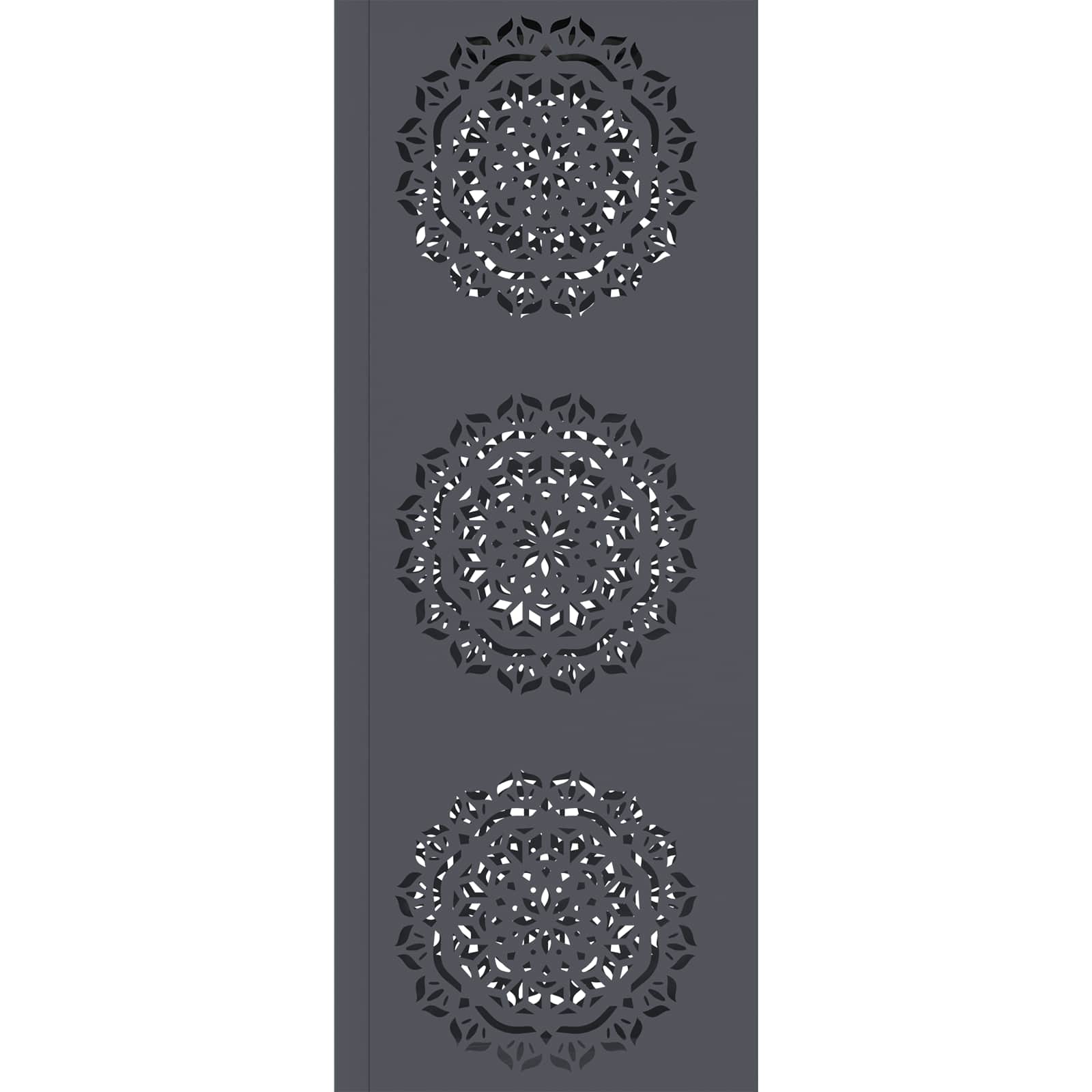 Solar LED Pathway Light 2 pcs Anthracite Cold Rolled Steel