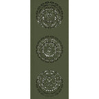 Solar LED Pathway Light 2 pcs Olive Green Cold Rolled Steel