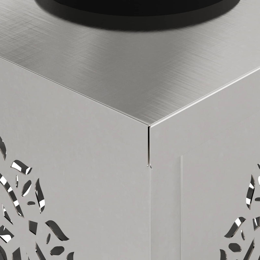 Solar LED Pathway Light 2 pcs Stainless Steel Stainless Steel