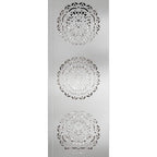 Solar LED Pathway Light 2 pcs Stainless Steel Stainless Steel