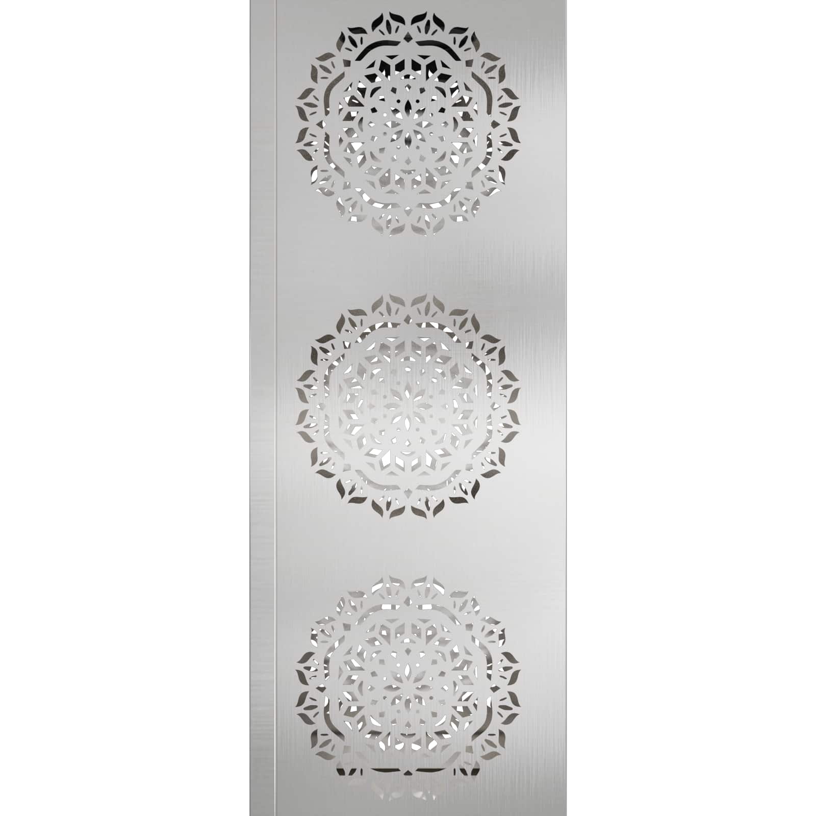 Solar LED Pathway Light 2 pcs Stainless Steel Stainless Steel