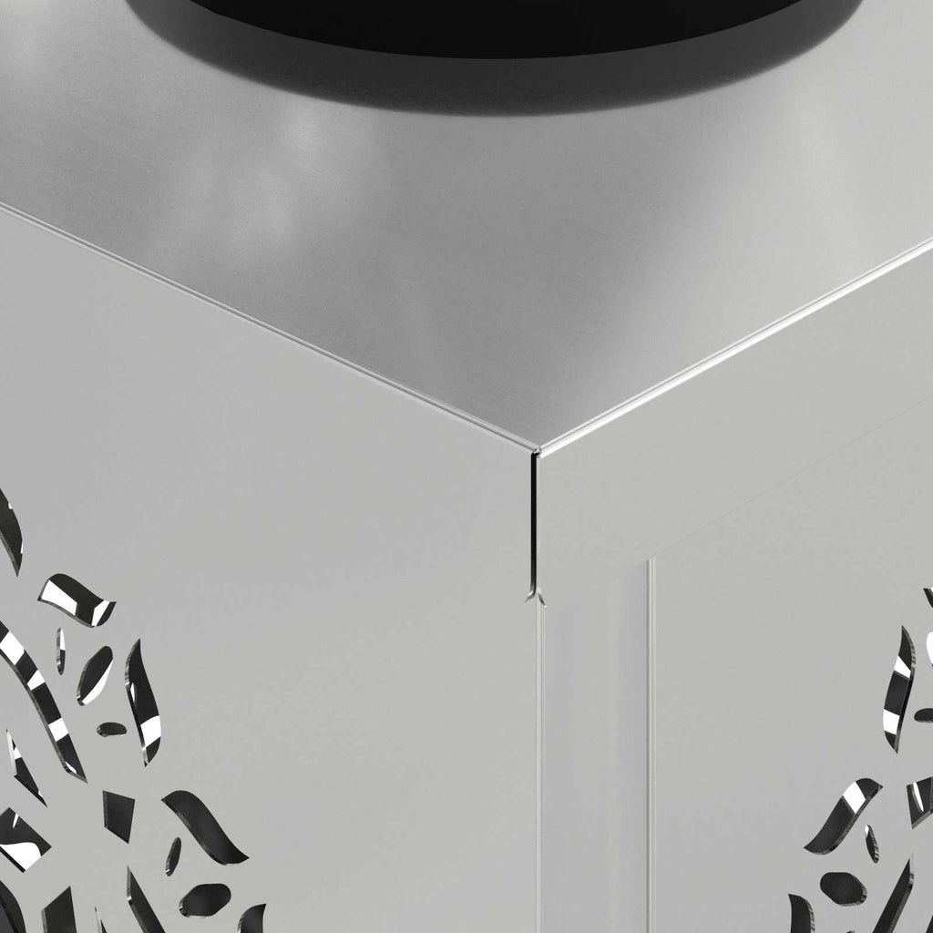 Solar LED Pathway Light 2 pcs Galvanized Galvanized