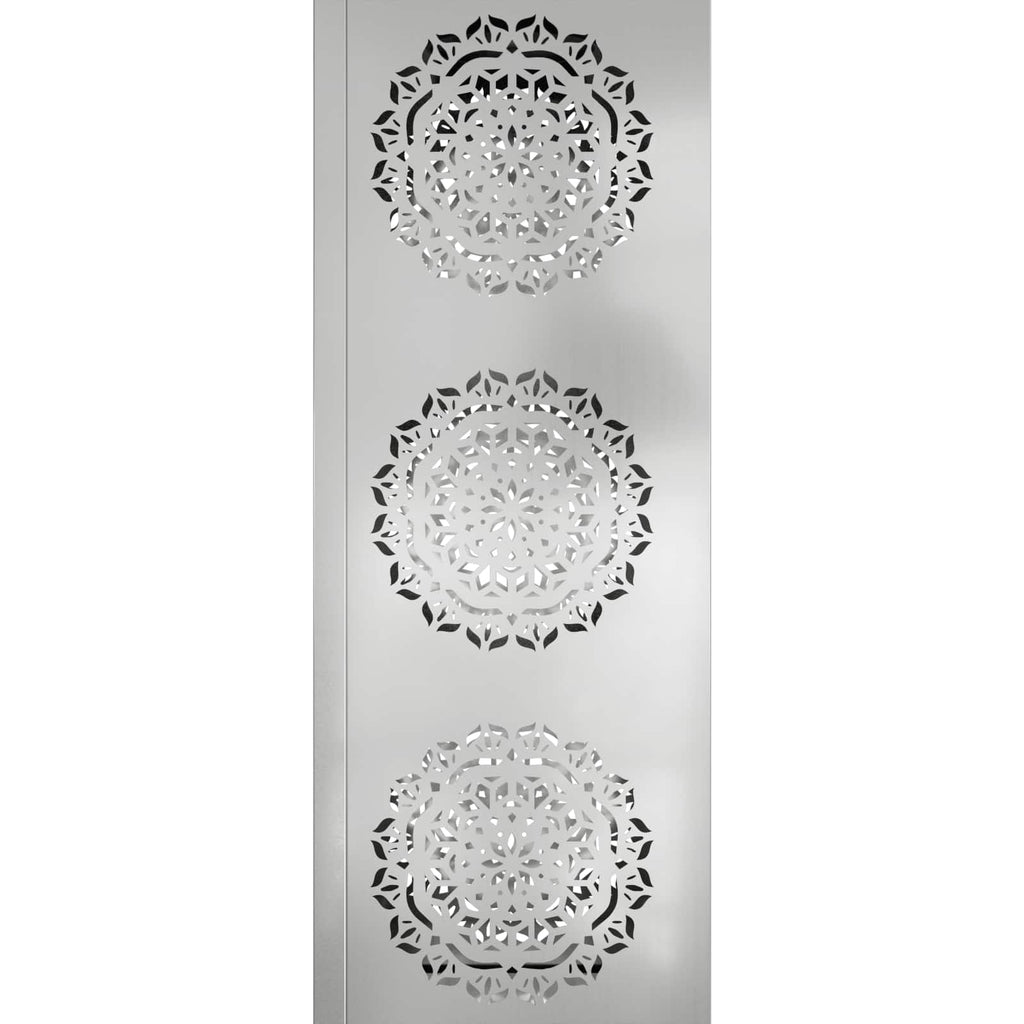 Solar LED Pathway Light 2 pcs Galvanized Galvanized