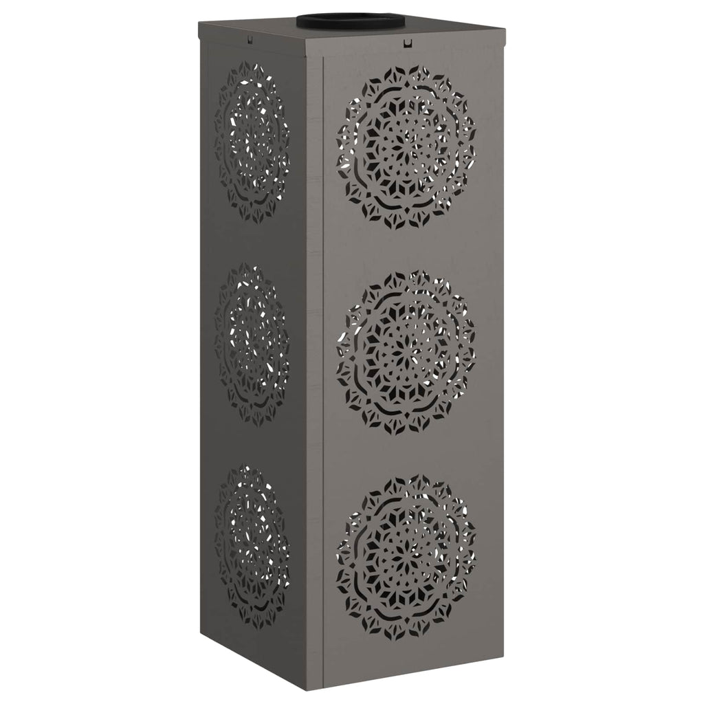 Solar LED Pathway Light 2 pcs Corten Steel Corten Steel