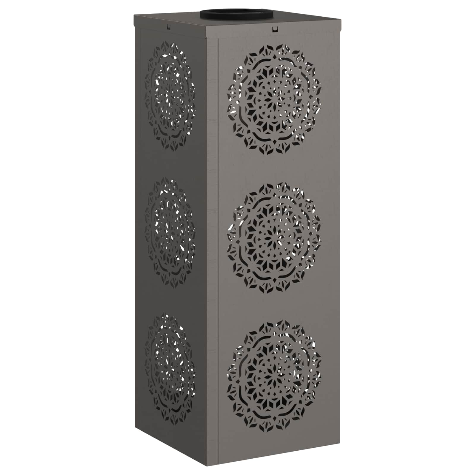 Solar LED Pathway Light 2 pcs Corten Steel Corten Steel