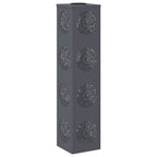 Solar LED Pathway Light 2 pcs Anthracite Cold Rolled Steel