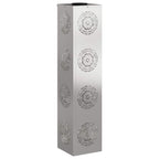 Solar LED Pathway Light 2 pcs Stainless Steel Stainless Steel