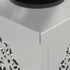 Solar LED Pathway Light 2 pcs Galvanized Galvanized