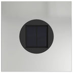 Solar LED Pathway Light 2 pcs Galvanized Galvanized