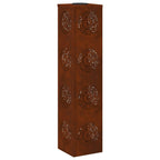 Solar LED Pathway Light 2 pcs Corten Steel Corten Steel