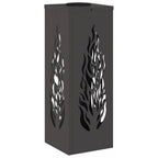 Solar LED Pathway Light 2 pcs Black Cold Rolled Steel