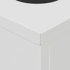 Solar LED Pathway Light 2 pcs White Cold Rolled Steel