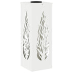 Solar LED Pathway Light 2 pcs White Cold Rolled Steel