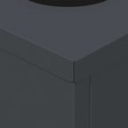 Solar LED Pathway Light 2 pcs Anthracite Cold Rolled Steel