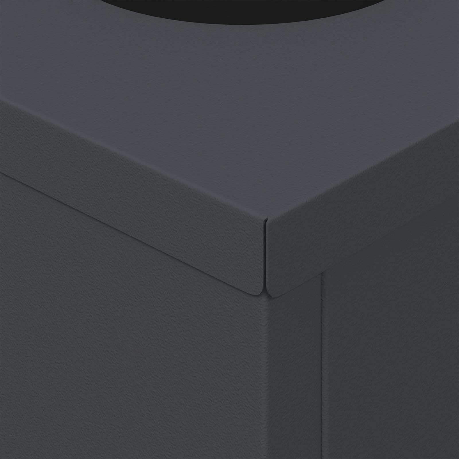 Solar LED Pathway Light 2 pcs Anthracite Cold Rolled Steel