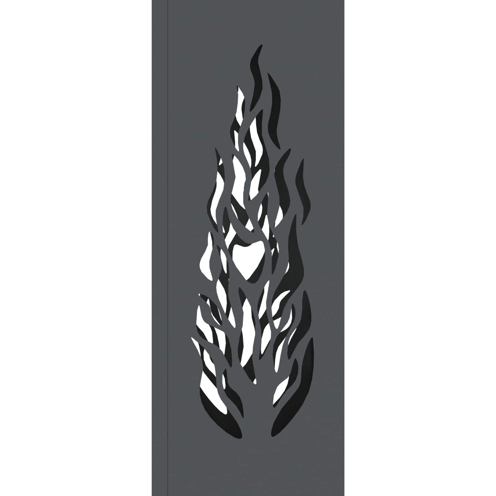 Solar LED Pathway Light 2 pcs Anthracite Cold Rolled Steel