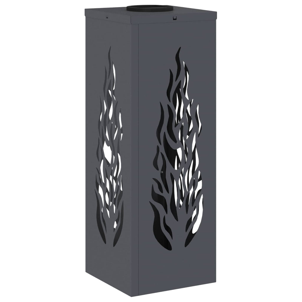 Solar LED Pathway Light 2 pcs Anthracite Cold Rolled Steel