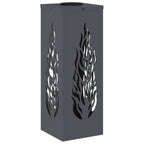 Solar LED Pathway Light 2 pcs Anthracite Cold Rolled Steel