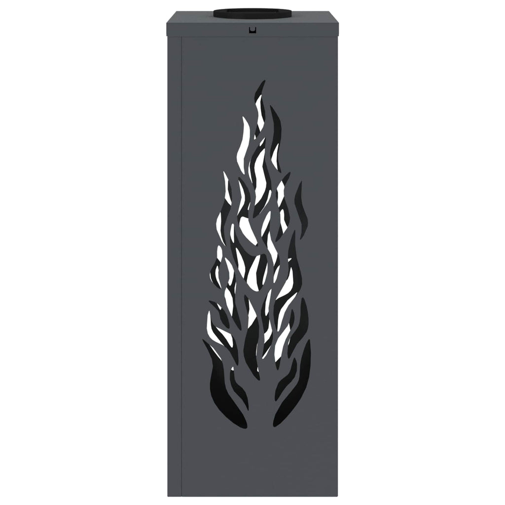 Solar LED Pathway Light 2 pcs Anthracite Cold Rolled Steel