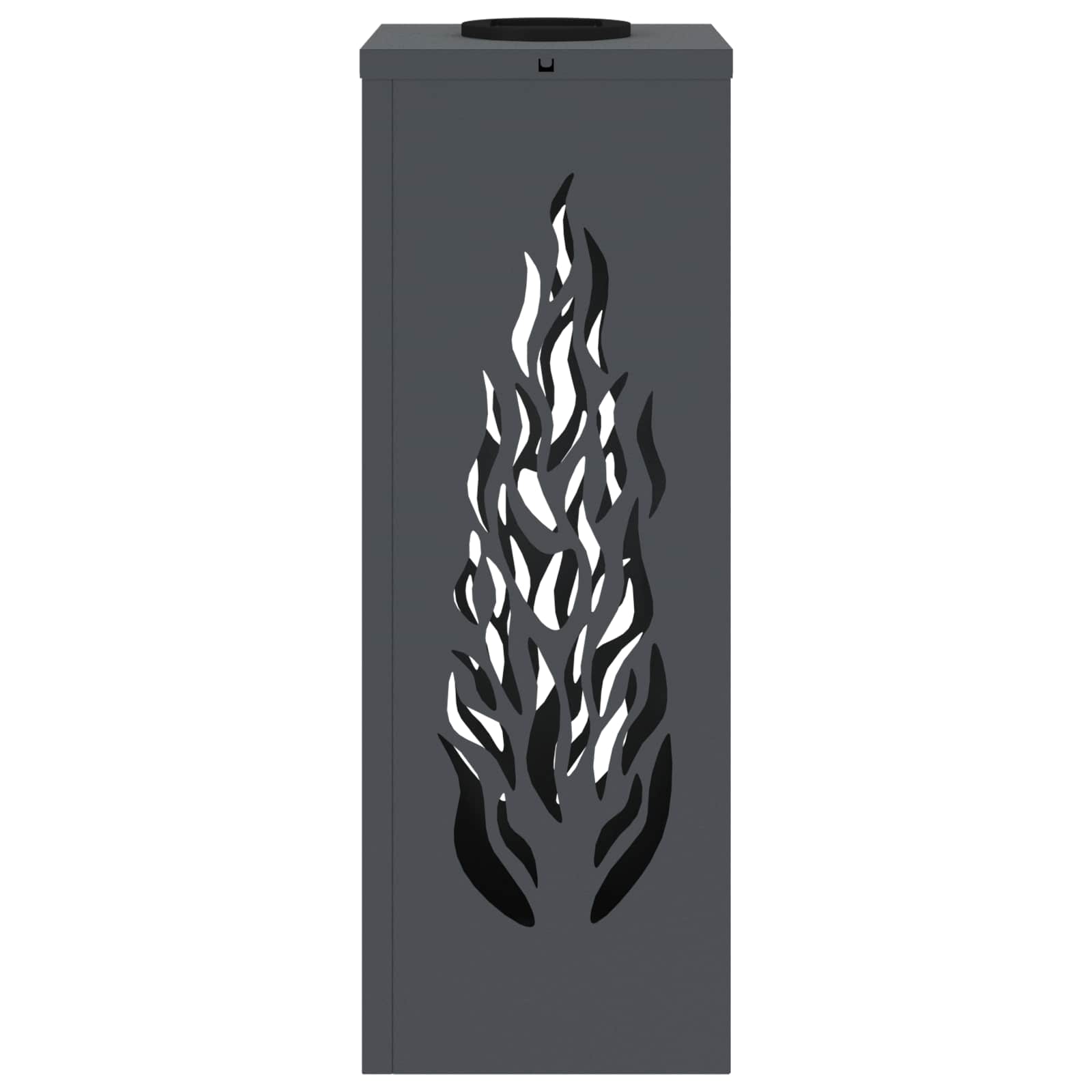 Solar LED Pathway Light 2 pcs Anthracite Cold Rolled Steel