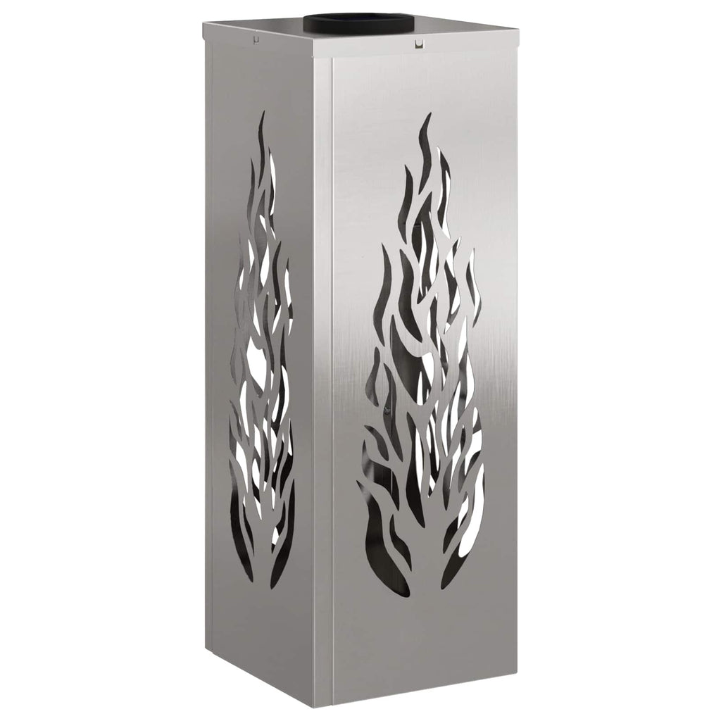 Solar LED Pathway Light 2 pcs Stainless Steel Stainless Steel