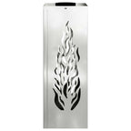 Solar LED Pathway Light 2 pcs Galvanized Galvanized