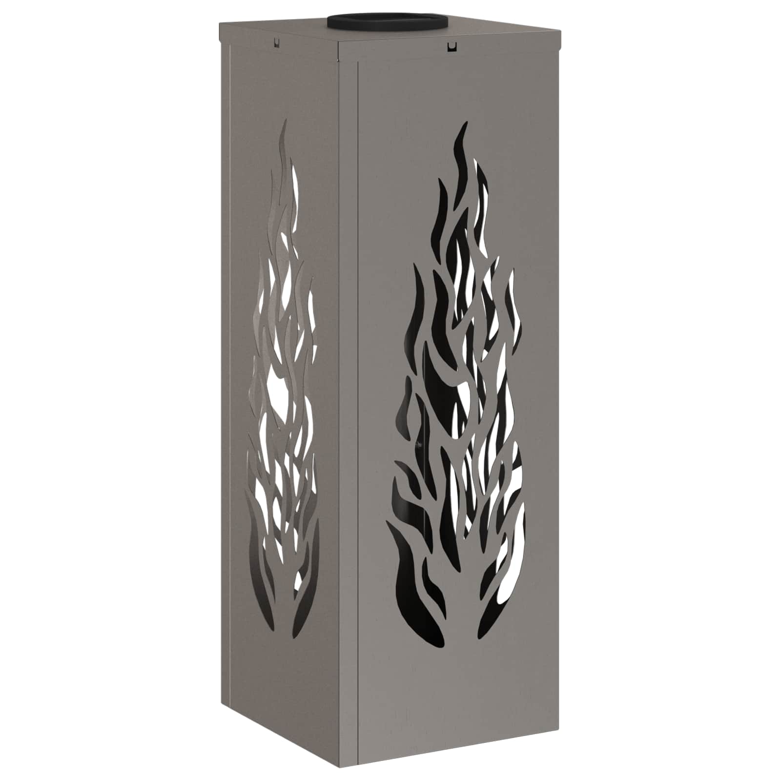 Solar LED Pathway Light 2 pcs Corten Steel Corten Steel