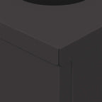 Solar LED Pathway Light 2 pcs Black Cold Rolled Steel