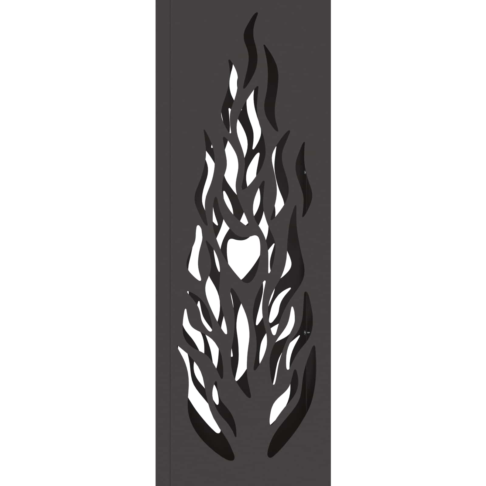 Solar LED Pathway Light 2 pcs Black Cold Rolled Steel