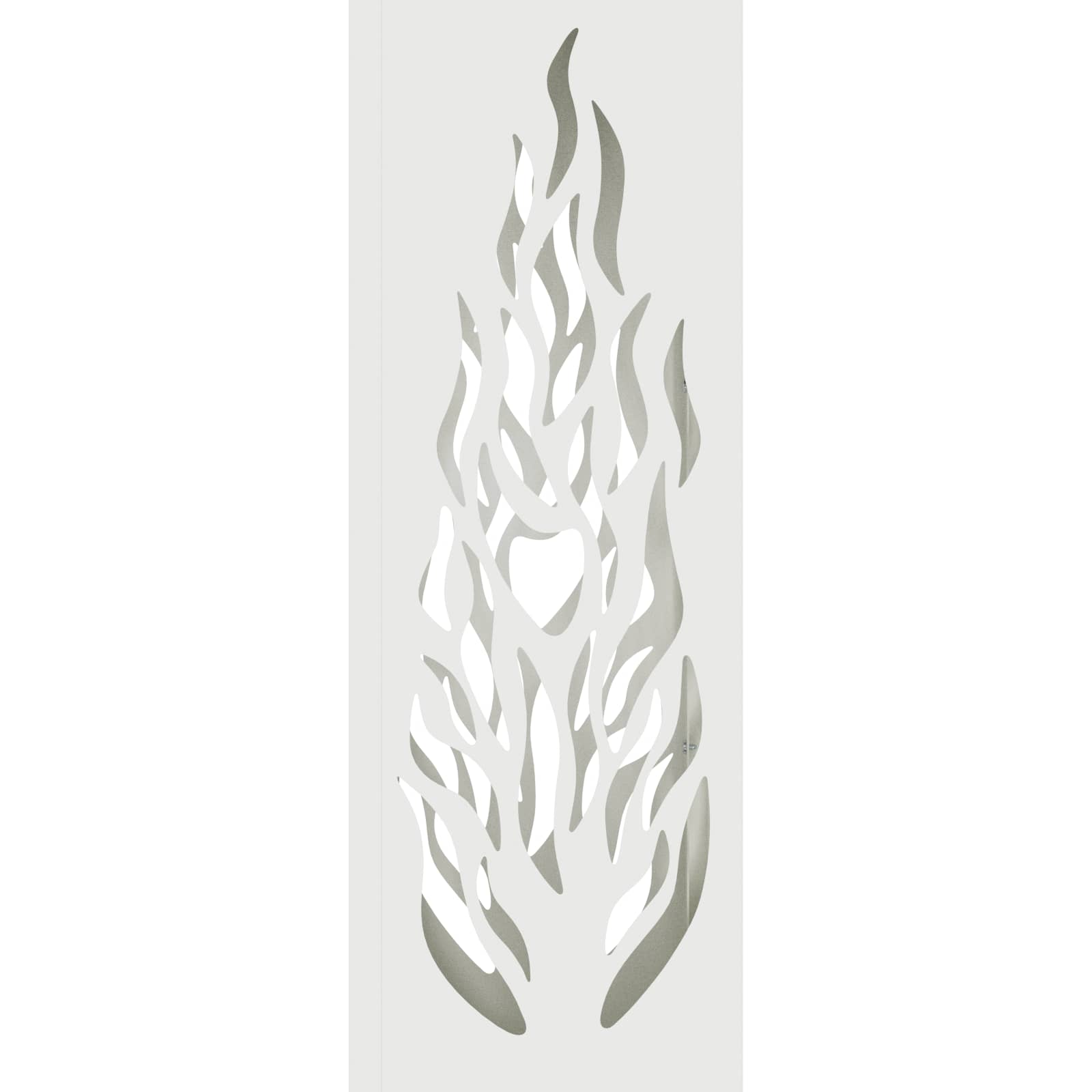 Solar LED Pathway Light 2 pcs White Cold Rolled Steel