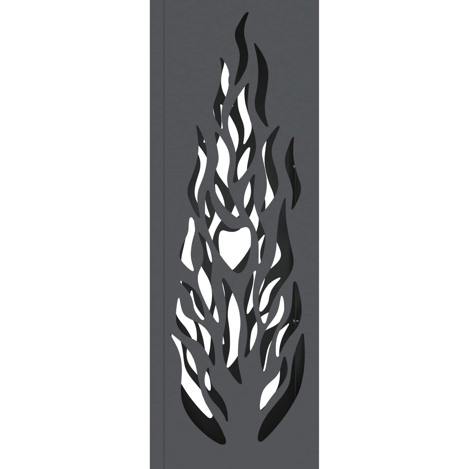 Solar LED Pathway Light 2 pcs Anthracite Cold Rolled Steel