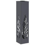 Solar LED Pathway Light 2 pcs Anthracite Cold Rolled Steel