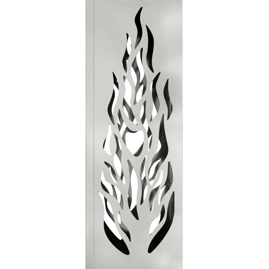 Solar LED Pathway Light 2 pcs Galvanized Galvanized