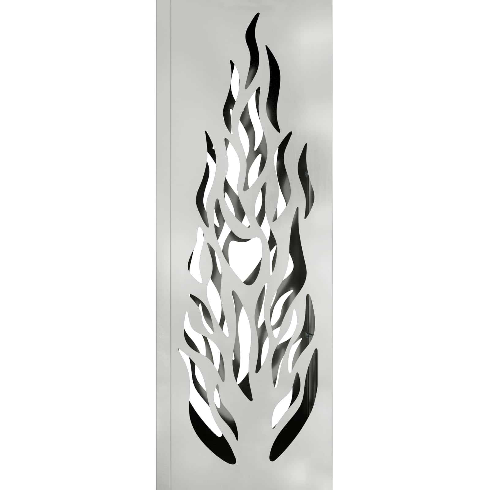 Solar LED Pathway Light 2 pcs Galvanized Galvanized