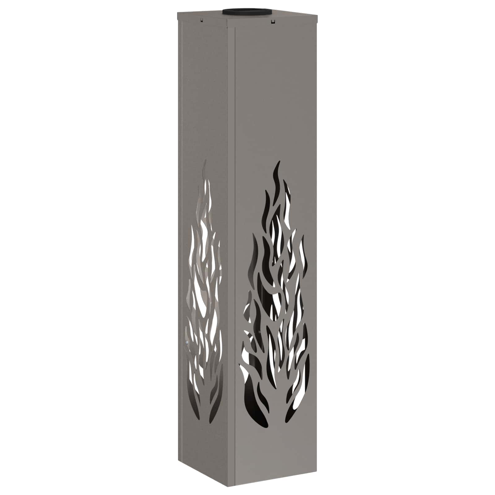 Solar LED Pathway Light 2 pcs Corten Steel Corten Steel