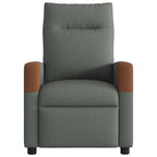 Massage Recliner Chair Dark grey 69 x 86 x 100 cm Fabric