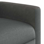 Recliner Chair Dark Grey 69 x 86 x 100 cm Fabric