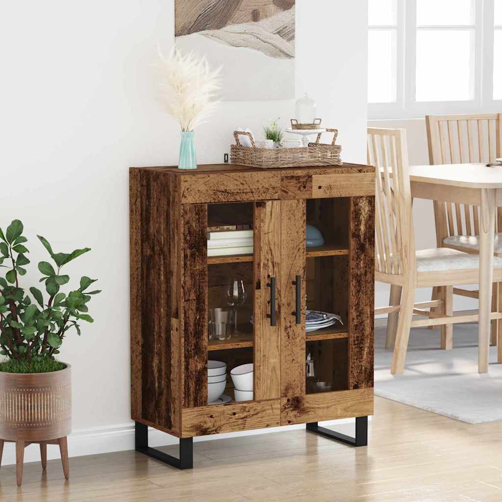 Sideboard Old Wood 69.5 x 34 x 90 cm Engineered Wood
