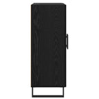 Sideboard Black Oak 69.5 x 34 x 90 cm Engineered Wood