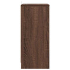 Bedside Table Brown Oak 40 x 30 x 467 cm Engineered Wood