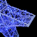 3D Star with 50 LEDs Blue 55 x 53.5 x 10 cm Acrylic